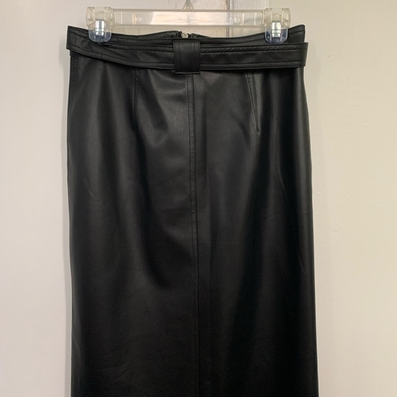 NWT Buttery Soft Faux Leather Pencil Skirt - Picture 6 of 7